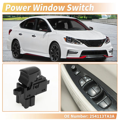 Rear Side Power Window Switch for Nissan Altima Murano Pathfinder (2002-2022)