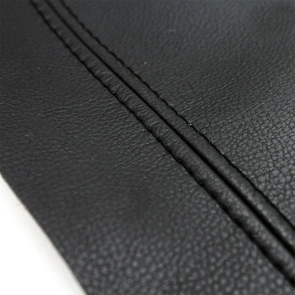 Leather Door Panels Armrest Cover Black for Nissan X-Trail Rogue (2014-2018)