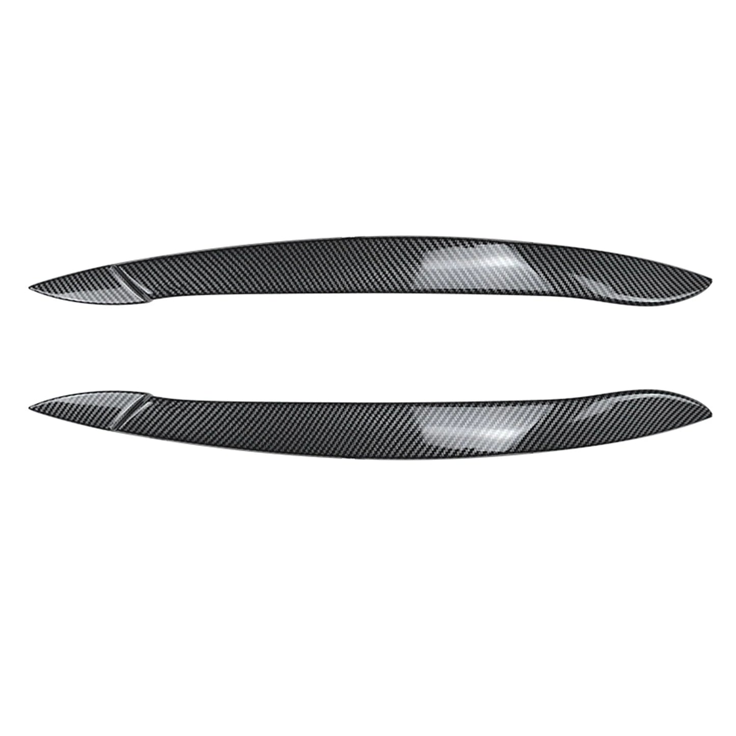 Headlight Eyelid Trim for BMW X5 E70 (2008-2013) - 1 Pair Carbon Look