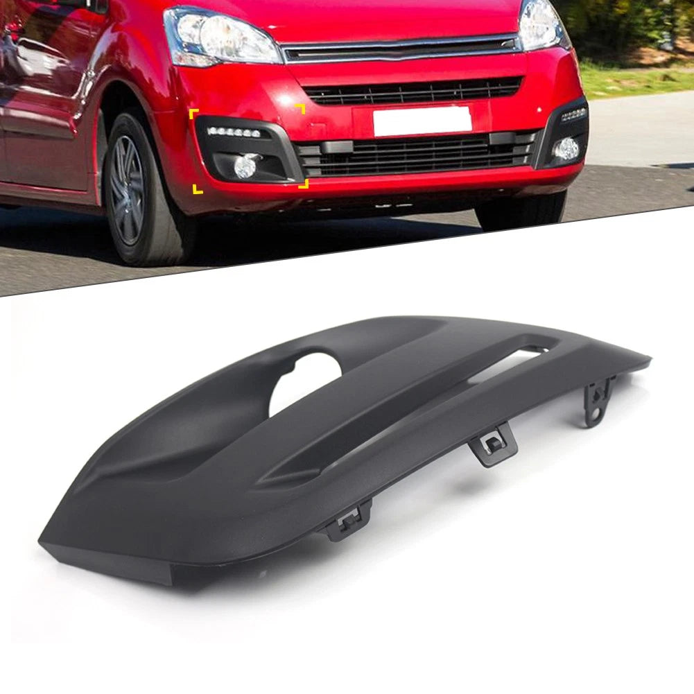 Right Front Fog Light Grills Cover for Citroen Berlingo, Peugeot Partner (2015-2019)