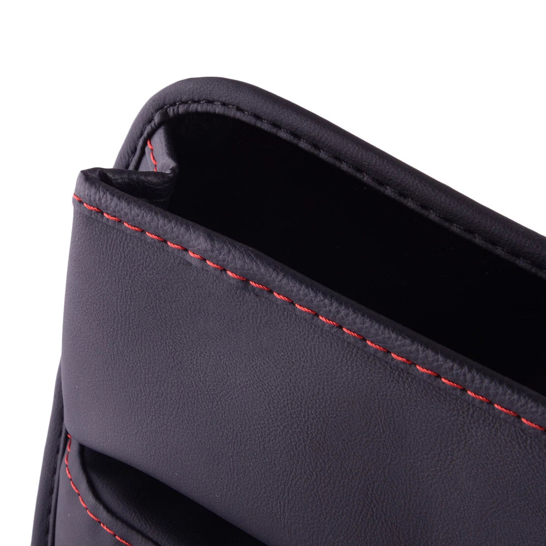 PU Leather Car Console Side Seat Gap Filler Organizer