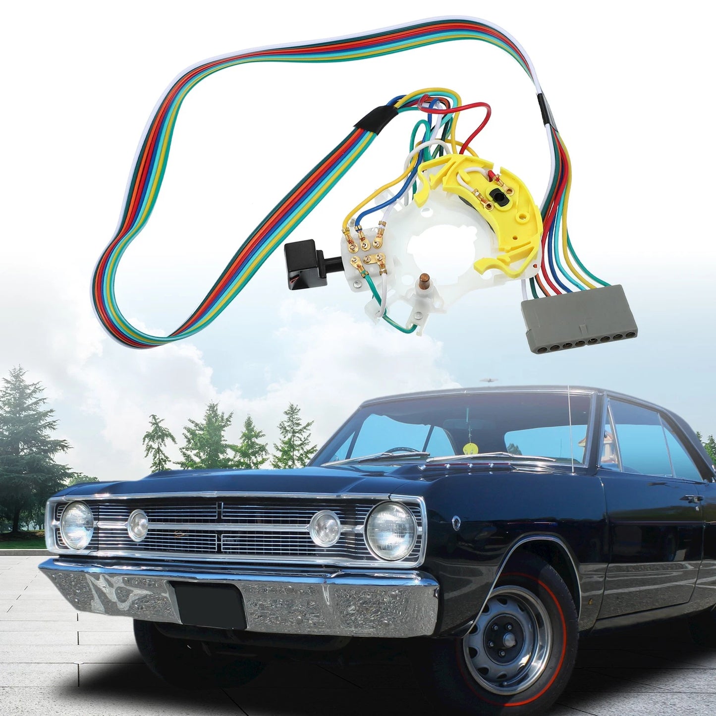 1 Pcs Turn Signal Switch for Dodge/Chrysler Plastic