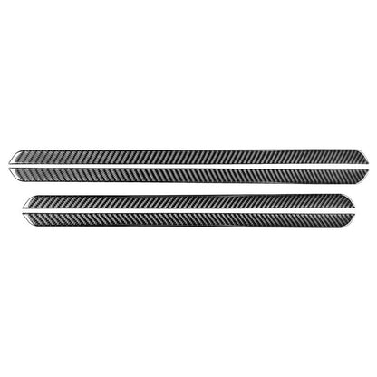 Carbon Fiber Car Door Panel Strip Trim Fit For Ford Explorer 2013-2019