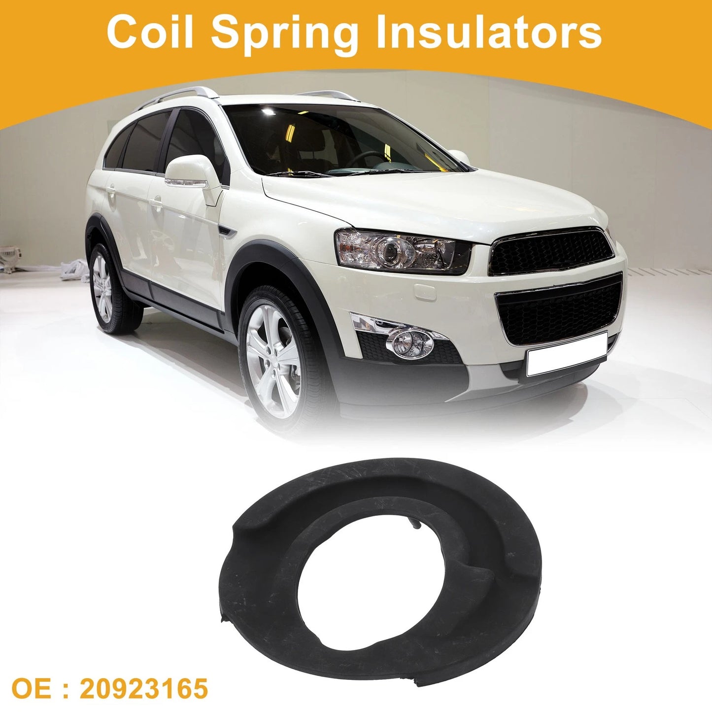 Front Lower Coil Spring Insulators for Chevrolet Captiva (2011-2018)