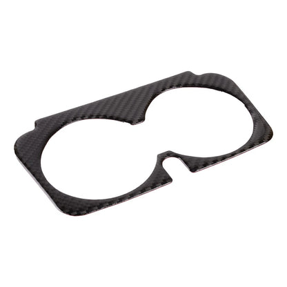 Carbon Fiber Cup Holder Cover for Mercedes C E Class W205 W213 (2015-2023)