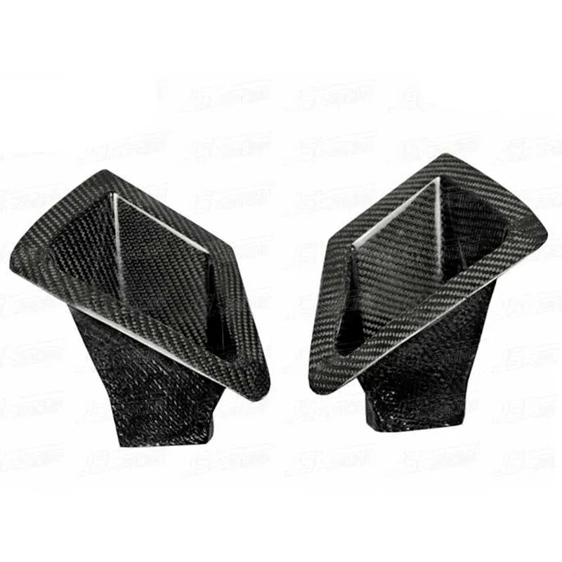 Real Carbon Fiber Front Bumper Air Vents Replace For Nissan 370Z 2009-2021