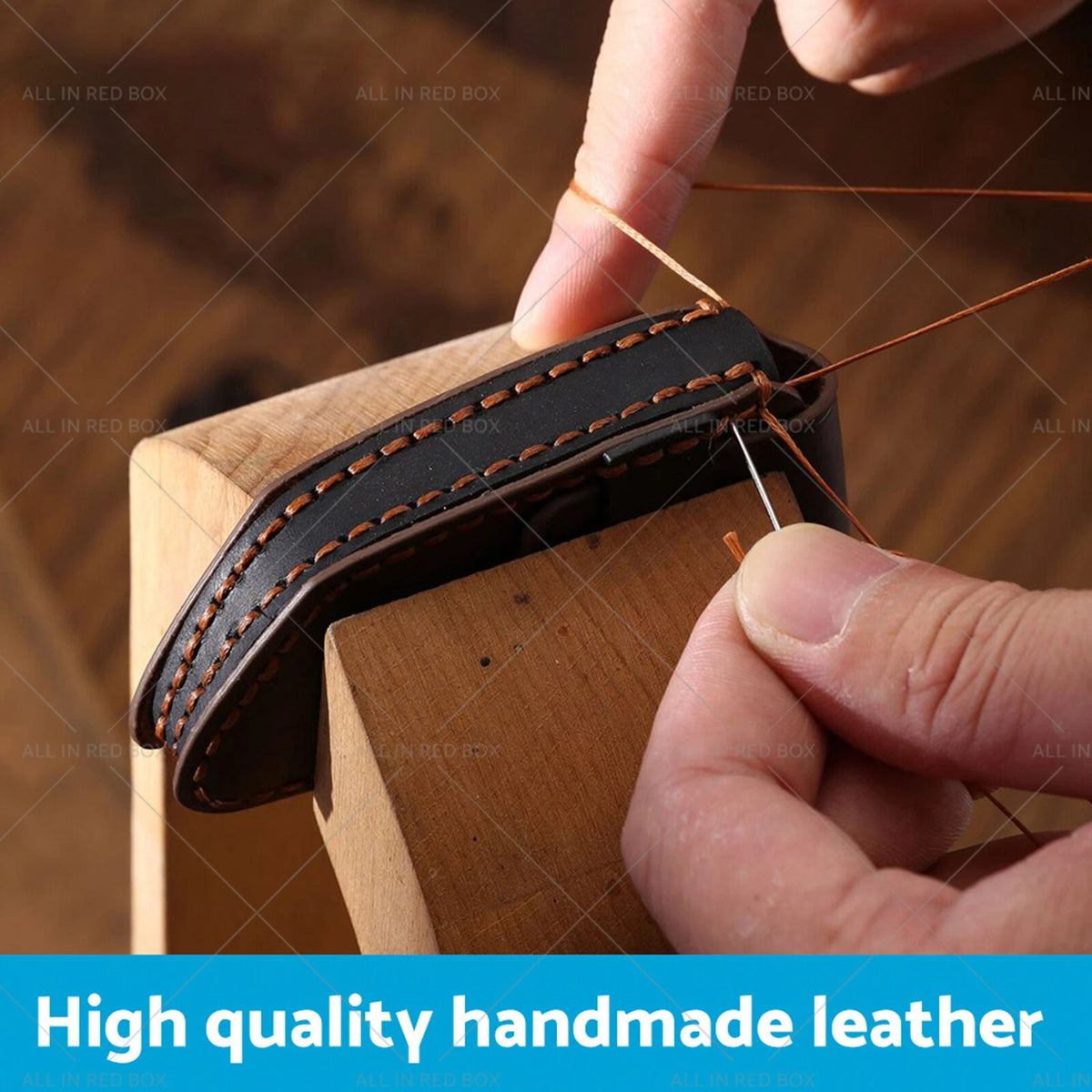 Leather Key Fob Cover Case for Ford Ranger (2022-2023)
