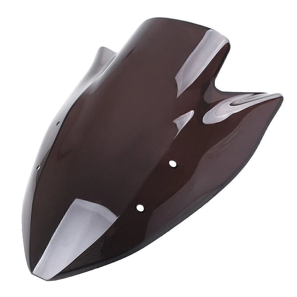 Smoke Windshield Windscreen for Kawasaki Z1000 2003-2006 Double Bubble ABS