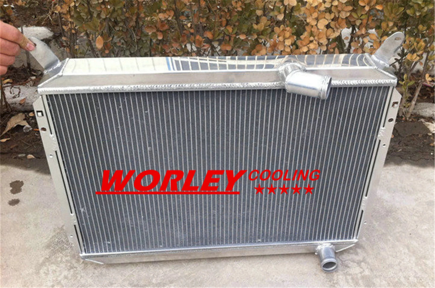 NSW 3 Row Aluminum Radiator for Nissan 300ZX VG30 Turbo 3.0L (1984-1989)