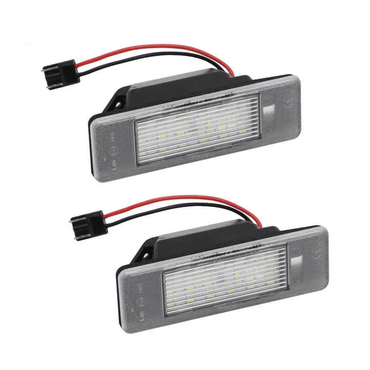 White LED License Plate Light for Infiniti Q50 (2014–2017)