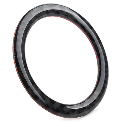 Carbon Fiber Start Button Ignition Switch Ring Trim for 2013-2018 Subaru Forester
