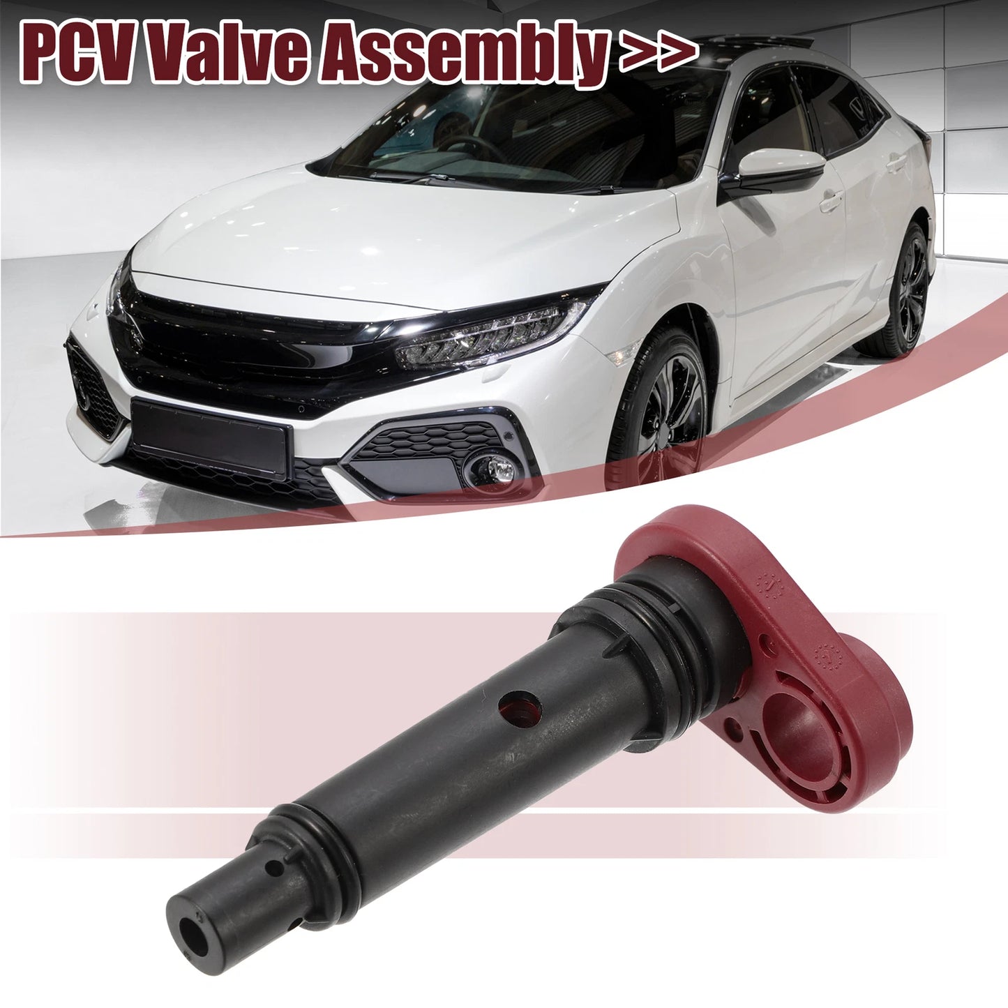 PCV Valve Assembly for Honda Accord Civic CR-V Acura ILX TLX (2013-2023)