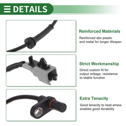ABS Wheel Speed Sensor for Nissan Rogue (2008-2013)