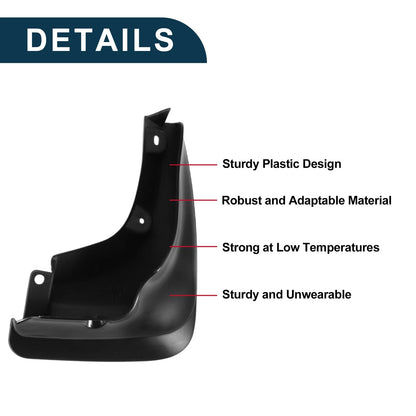 Mud Flaps Splash Guards 1 Set for Toyota Carina E, Corona (1992-1997)