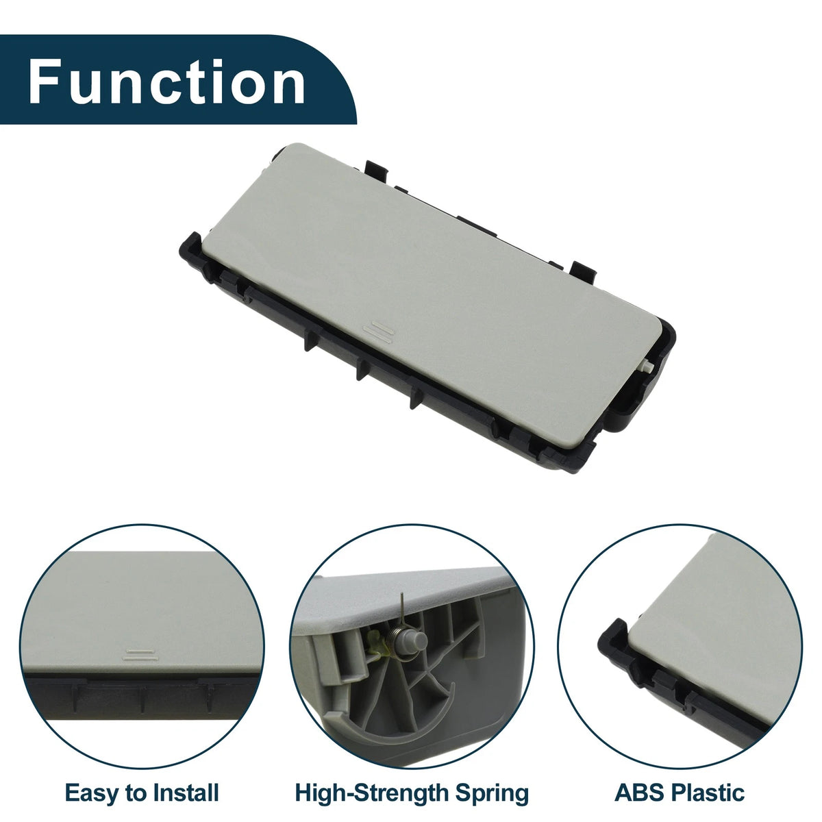 Sunglasses Case for Land Rover Defender 90/110/130 (2020-2024) Beige 1 Pc