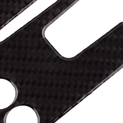 Carbon Fiber Console CD Panel Cover for Mercedes Benz C W204 (2008-2014)