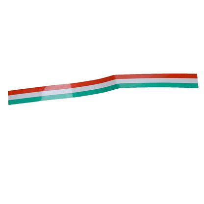 Italian Flag Car Cover 20cm x 1.5cm