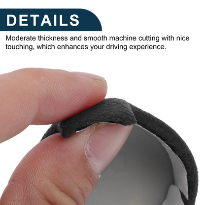 Gear Shift Knob Cover for Ford Mustang 2015-2021 Dark Gray Console Decor