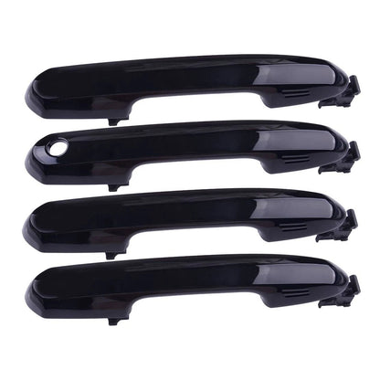 Black Exterior Door Handle Set for Toyota Rav4 (2013-2018)