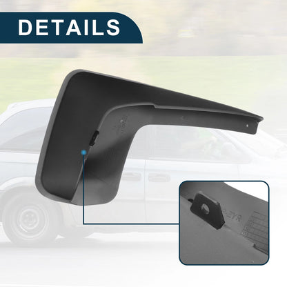 Mud Flap Splash Guards for Dodge Grand Caravan (2011 - 2019)