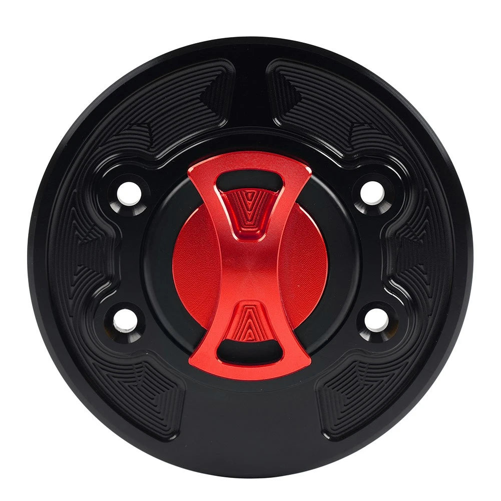 Red Fuel Gas Tank Cap Cover for BMW S1000RR, S1000R, HP2 SPORT (2010-2016)