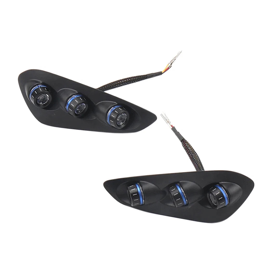 Integrated Tail Light Rear Turn Signal Light Blue for BMW S1000RR (2023-2024)