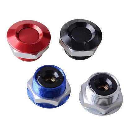 Universal Silver Push Button Quick Release Hood Pins for Cars & Trucks