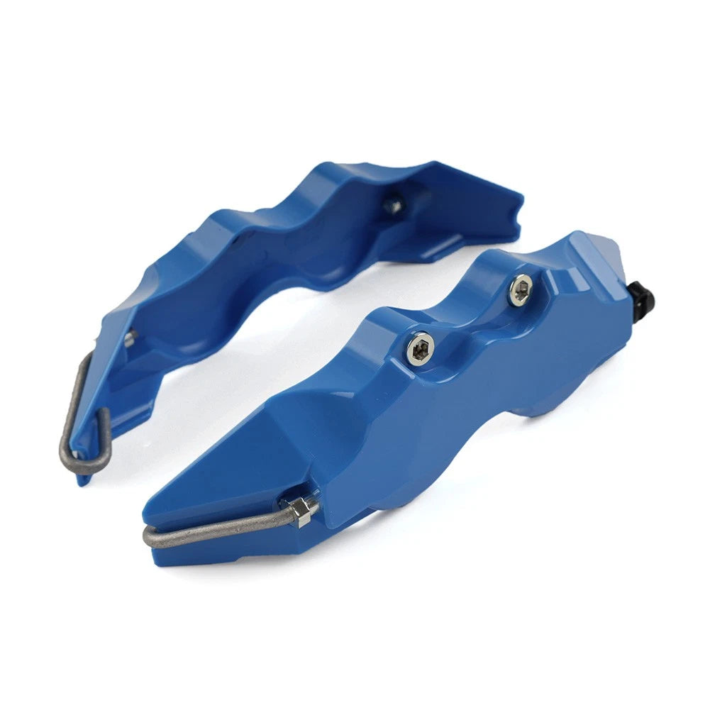 Blue Universal Small 3D Style Car Auto Disc Brake Caliper Covers Set