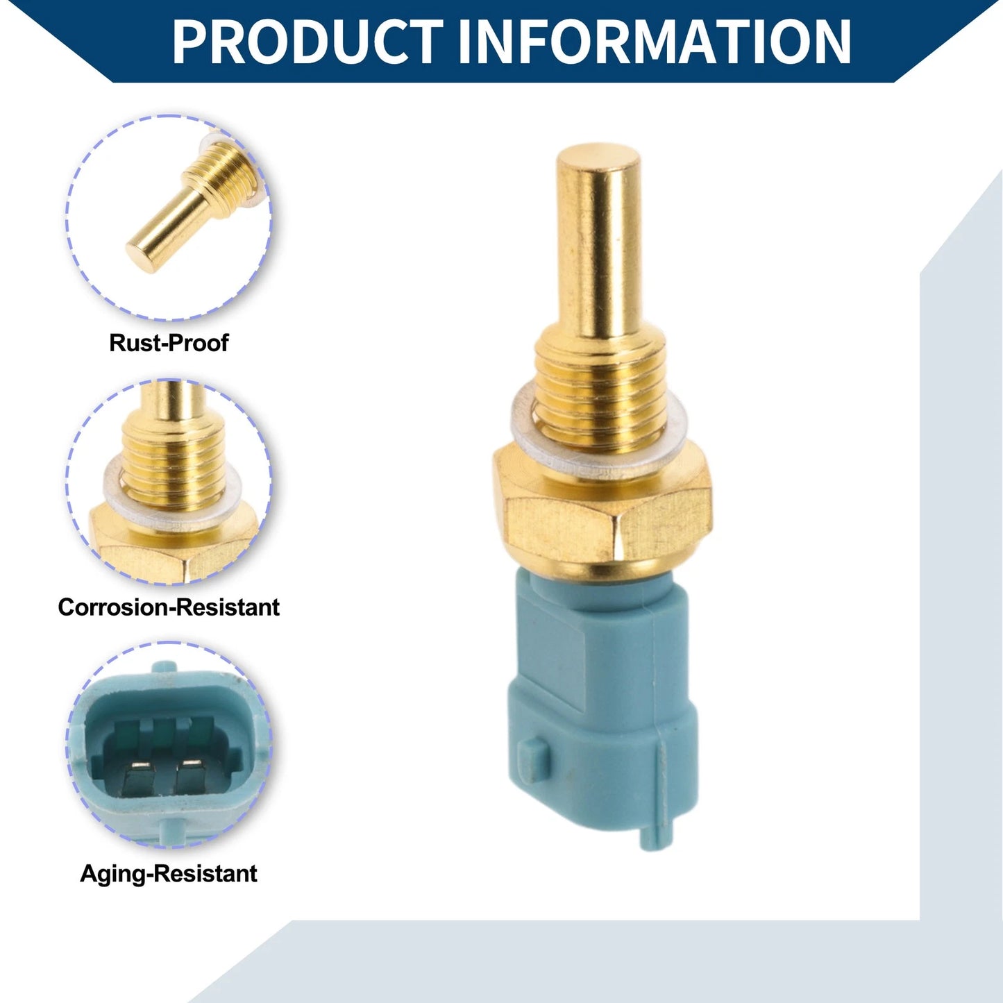 Engine Coolant Temperature Sensor for Volvo Trucks D13 (2006-2023)