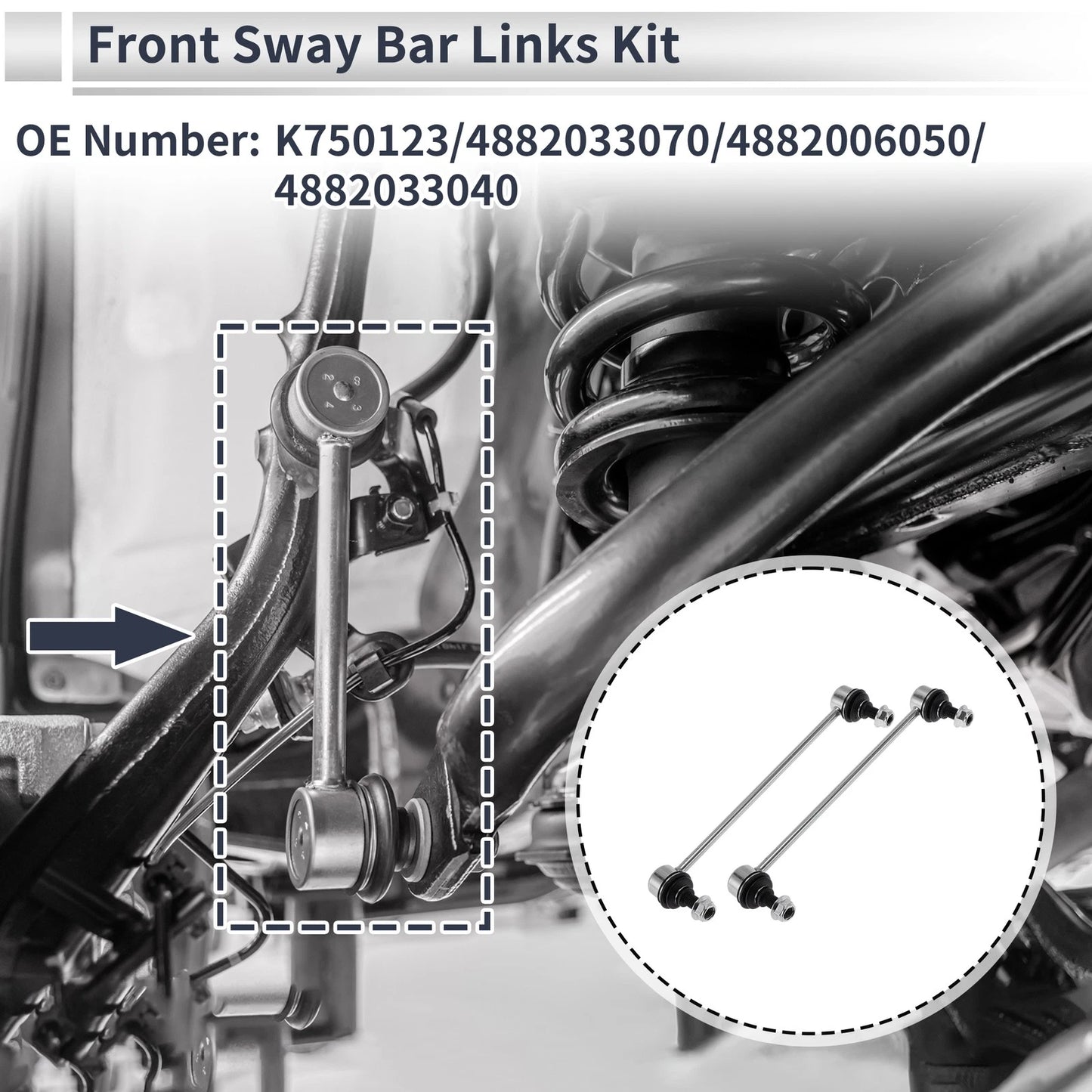 Stabilizer Bar Links for Toyota Avalon 2013-2018 (2 x Links)