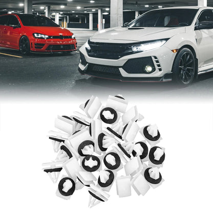 30 x Plastic Rivet Fastener Clips for Ford Escape, F-150, Mustang (2001-2023)