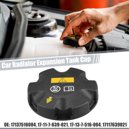 Car Radiator Coolant Reservoir Expansion Tank Cap for BMW E60 F10 X5 (2008-2016)
