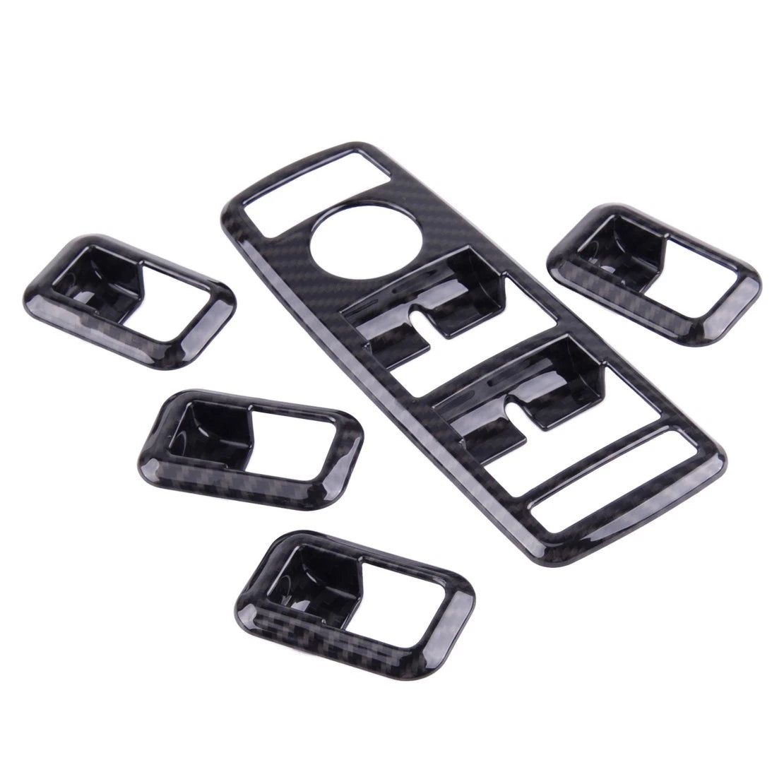 5x Door Window Switch Panel Covers for Mercedes Benz A B C E G GLK GL Class