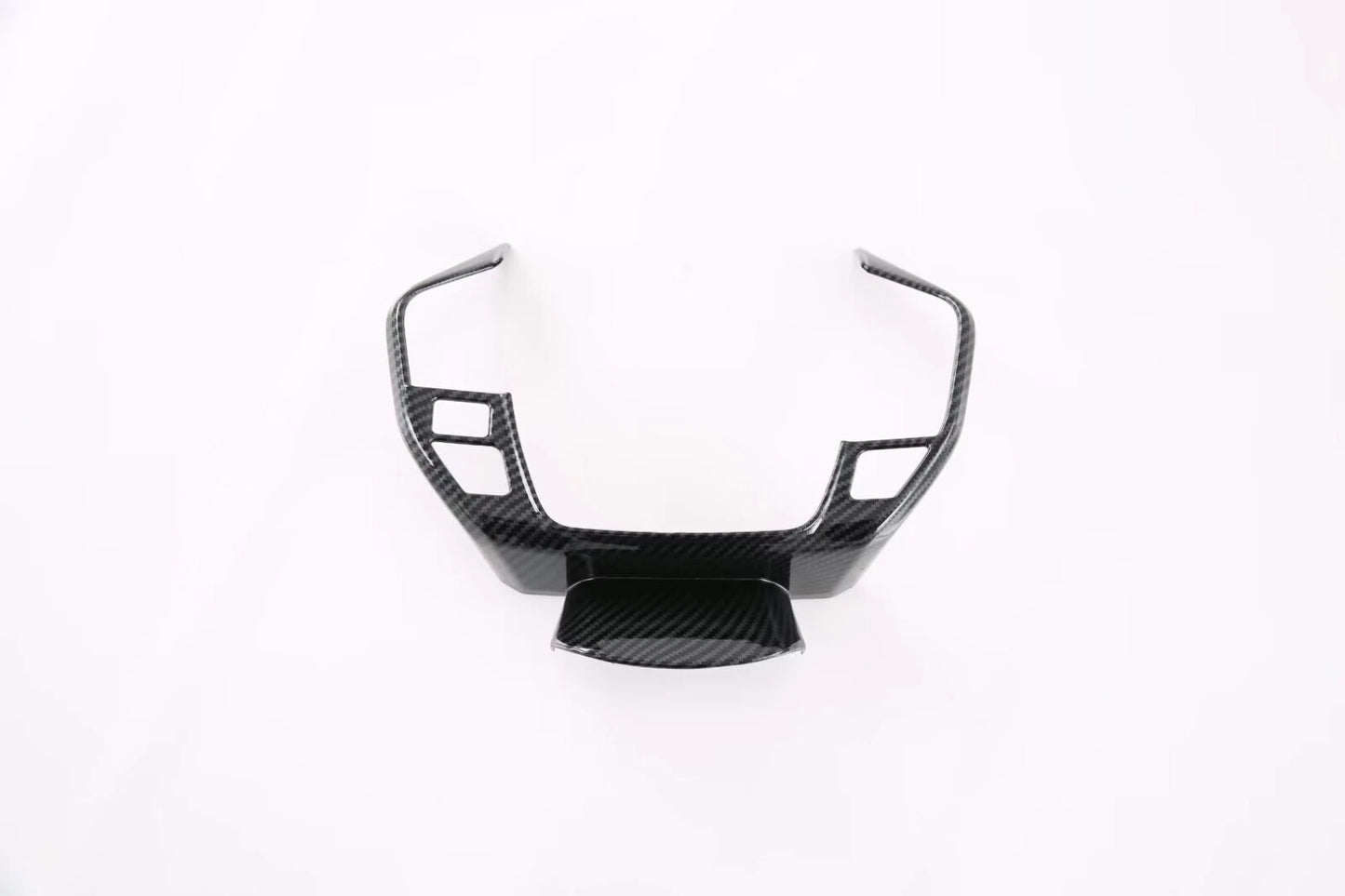LHD Carbon Fiber Steering Wheel Cover Trim for 2023-2024 Toyota Prius 1 x