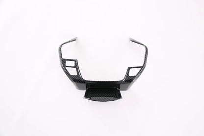 LHD Carbon Fiber Steering Wheel Cover Trim for 2023-2024 Toyota Prius 1 x