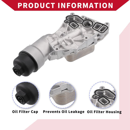 Oil Cooler Filter Housing with Bolt and Seals for BMW I8 (2014-2020)