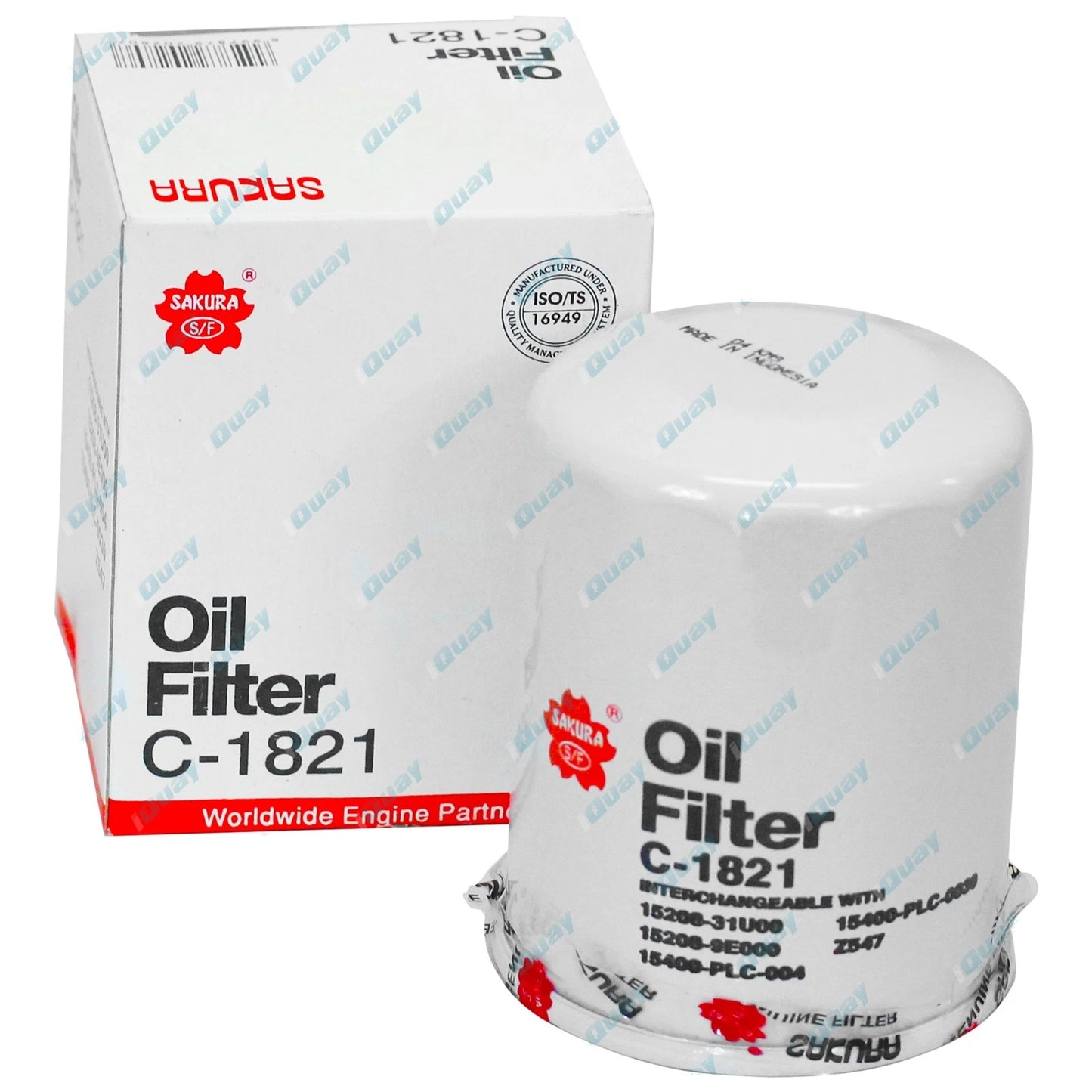 Engine Oil Filter for Nissan Patrol GU Y61 1997-01 6cyl TB45E 4.5L 4479cc Petrol