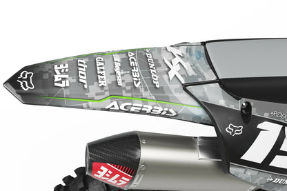 Custom Graphics Full Kit for Kawasaki KX 85 (1998-2013) BOSS Style Stickers