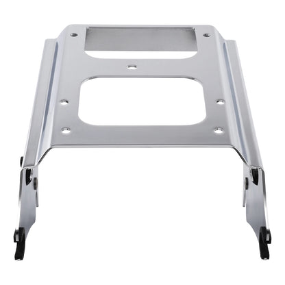 Chrome Quick Detach  Up Mount Rack for Harley Touring Street Glide (09-13)