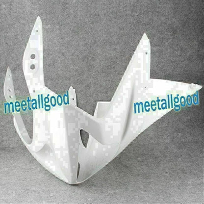 White Upper Front Cowl Fairing for Kawasaki Ninja ZX6R (2003-2004)