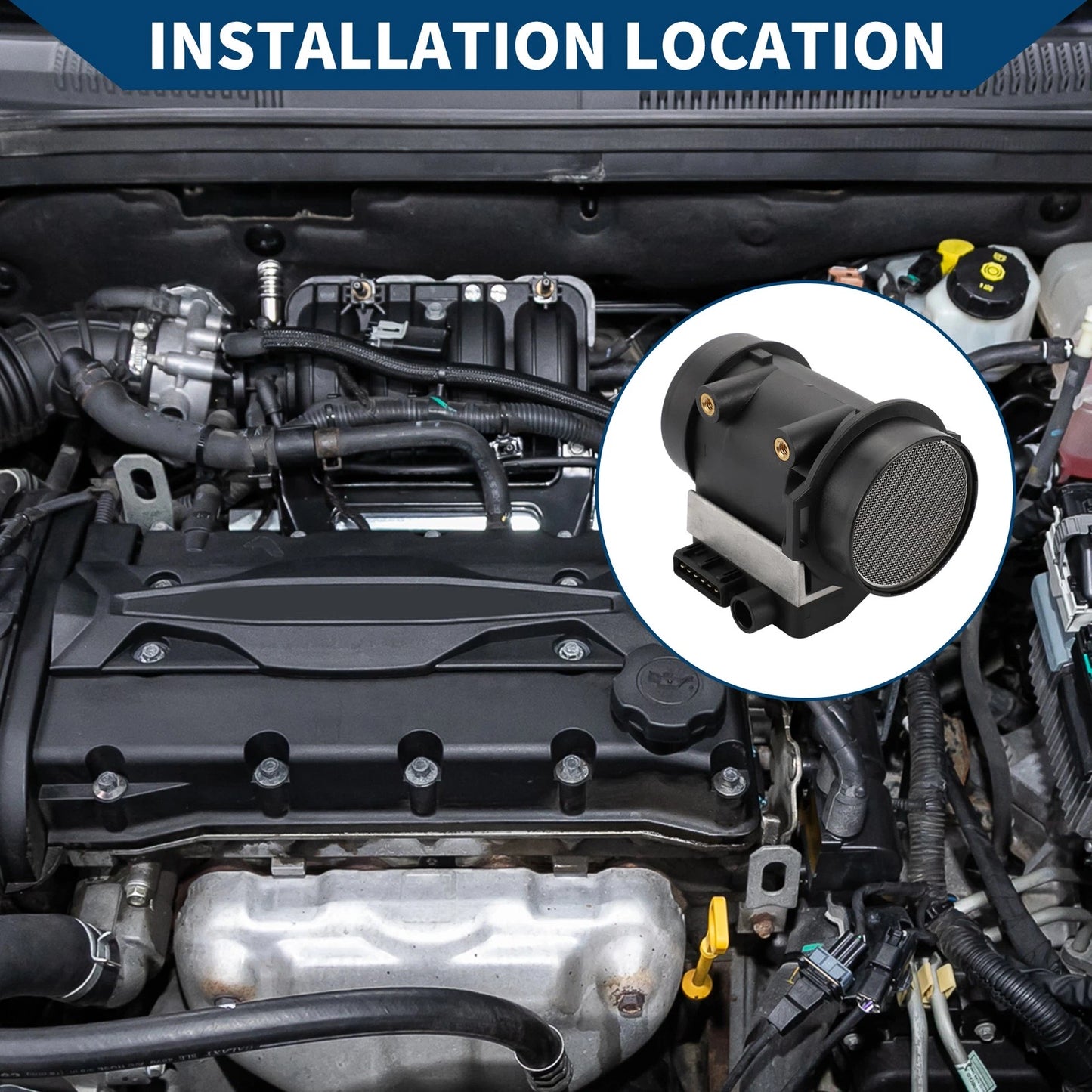 Mass Air Flow Sensor for Volvo 244 (1985-1988)