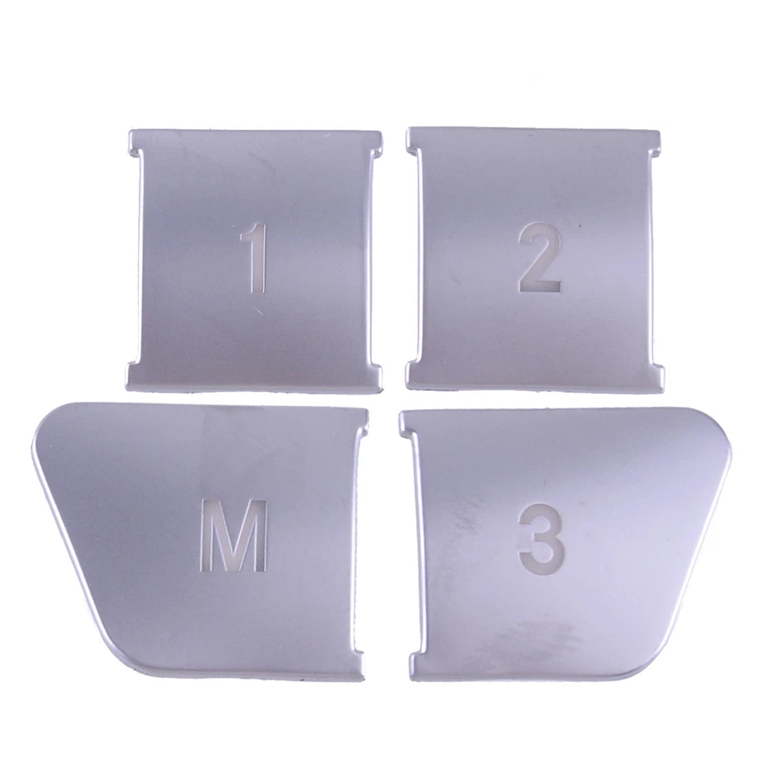 Door Lock Memory Switch Button Cover Trims for Benz GLE GL GLS ML (2016-2023)