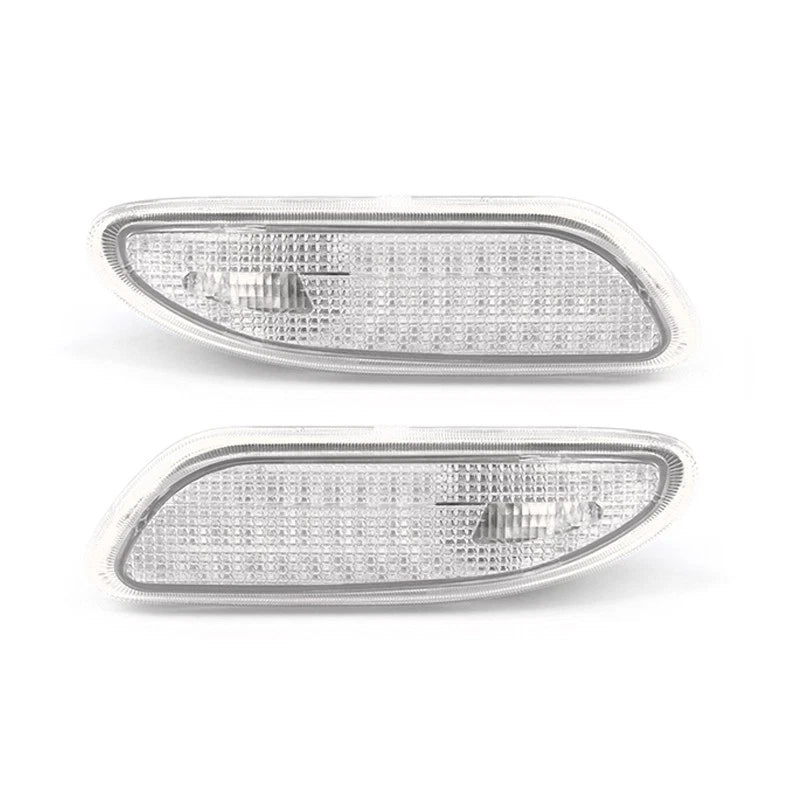 2 x Clear Side Indicator Lights for Mercedes Benz C Class W203 (2001-2007)
