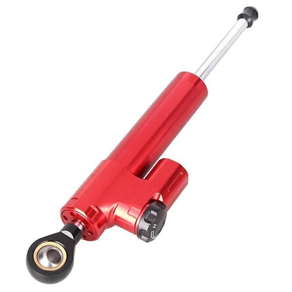 Steering Damper Stabilizer for Motorbike - Red Control CNC