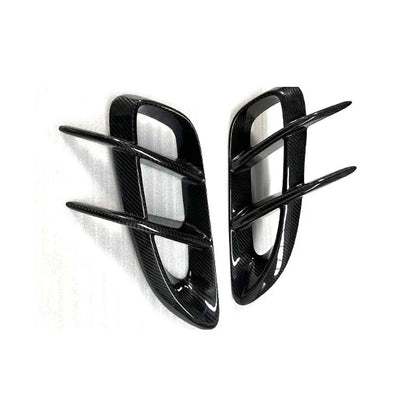 Real Carbon Fiber Side Air Vent Trim for Porsche 718 Boxster Cayman 982 2017-18