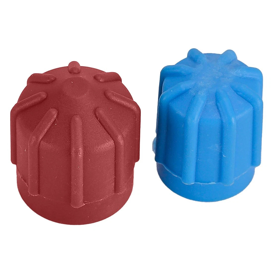 A/C System Valve Cap Dust Covers for Car R134a (Fits Most Models)