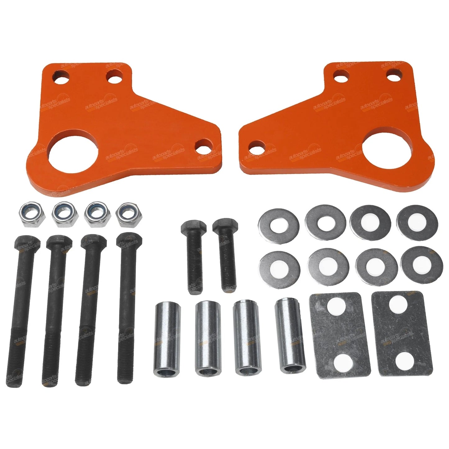 Heavy Duty Recovery Tow Point / Pair / Tow Point for Toyota Hilux KUN25 KUN26