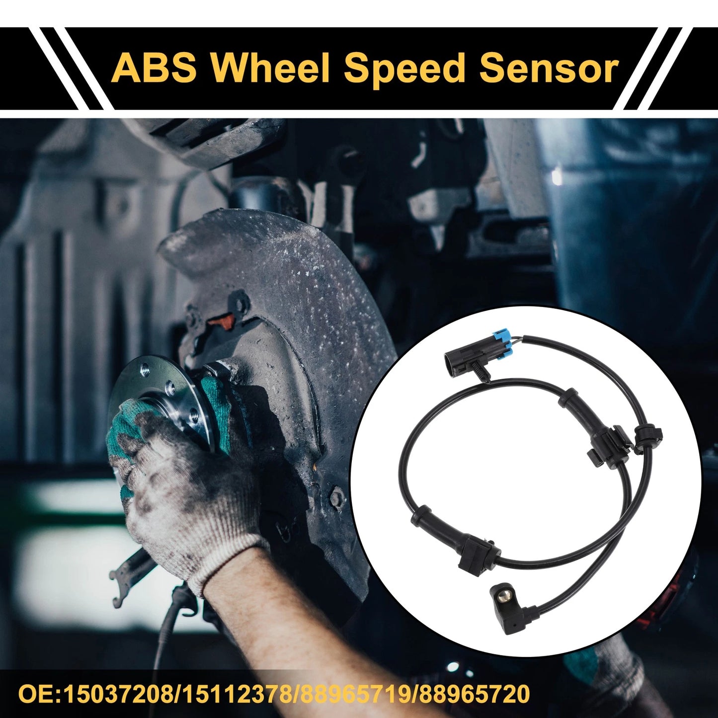ABS Wheel Speed Sensor for Chevrolet Silverado 3500
