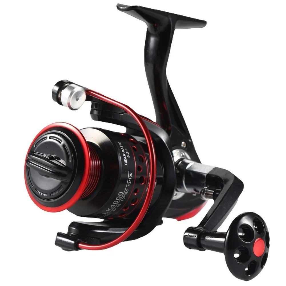 Portable Fishing Reel with Aluminum Spools for Sea/Lake Fishing Experience