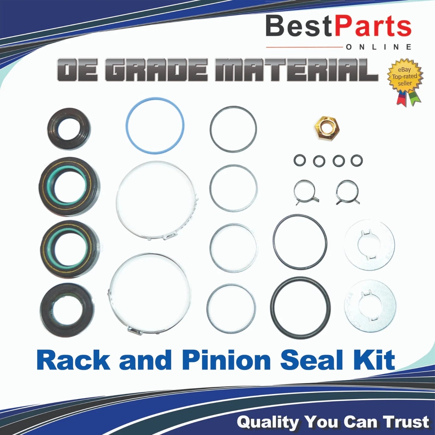 Power Steering Rack and Pinion Seal Kit for Mitsubishi Eclipse (1995–1999)
